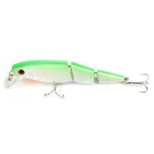 Load image into Gallery viewer, 1PCS Jointed Fishing lure 10.5CM/15G Minnow plastic artificial fishing wobbler tools jerk fish esca tackle