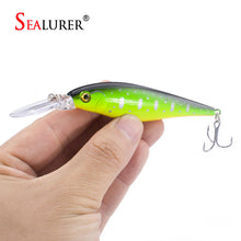 Load image into Gallery viewer, SEALURER Fishing lure 1pcs Pike Bait Minnow 11cm 10.5g Jerkbait Deep Swim Wobblers Crankbait