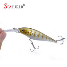 Load image into Gallery viewer, SEALURER Fishing lure 1pcs Pike Bait Minnow 11cm 10.5g Jerkbait Deep Swim Wobblers Crankbait