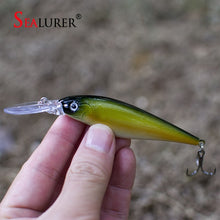 Load image into Gallery viewer, SEALURER Fishing lure 1pcs Pike Bait Minnow 11cm 10.5g Jerkbait Deep Swim Wobblers Crankbait