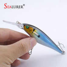 Load image into Gallery viewer, SEALURER Fishing lure 1pcs Pike Bait Minnow 11cm 10.5g Jerkbait Deep Swim Wobblers Crankbait