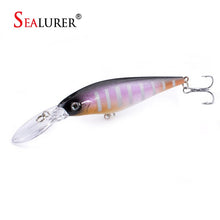 Load image into Gallery viewer, SEALURER Fishing lure 1pcs Pike Bait Minnow 11cm 10.5g Jerkbait Deep Swim Wobblers Crankbait