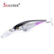 Load image into Gallery viewer, SEALURER Fishing lure 1pcs Pike Bait Minnow 11cm 10.5g Jerkbait Deep Swim Wobblers Crankbait