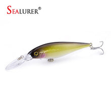 Load image into Gallery viewer, SEALURER Fishing lure 1pcs Pike Bait Minnow 11cm 10.5g Jerkbait Deep Swim Wobblers Crankbait