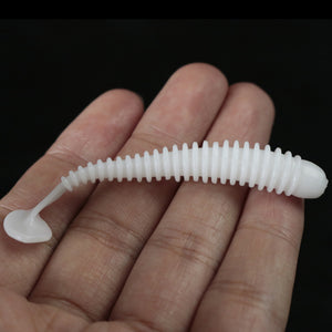 2018 new T Tail 1pcs Soft fishing lure 10  Colors Bionics Bait  Easy Shiner 50mm 0.7g Swimbaits Silicone