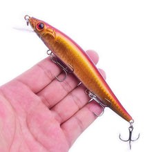 Load image into Gallery viewer, WDAIREN Minnow Fishing Lure 14g/22.5g Floating Artificial Hard Bait Bass Wobblers Lures Crankbait Pike Treble Hooks tackle