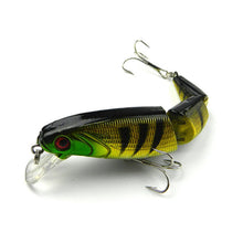 Load image into Gallery viewer, 1PCS Jointed Fishing lure 10.5CM/15G Minnow plastic artificial fishing wobbler tools jerk fish esca tackle