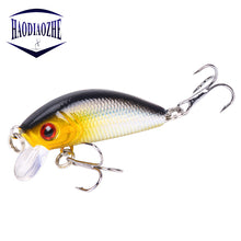 Load image into Gallery viewer, Minnow Fishing Lures 5cm 4g Floating Isca Artificial Japan Hard Bait Bass Topwater Pesca Wobblers Crankbait Carp Fishing Tackle