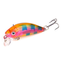Load image into Gallery viewer, Minnow Fishing Lures 5cm 4g Floating Isca Artificial Japan Hard Bait Bass Topwater Pesca Wobblers Crankbait Carp Fishing Tackle