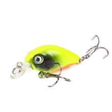 Load image into Gallery viewer, HAODIAOZHE 4.5cm 4.2g Crankbait Fishing Lure Artificial Crank Hard Bait Topwater Minnow Fishing Wobblers Japan Fish Lures YU209